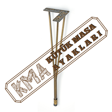 Kütük Firkete Masa Ayak